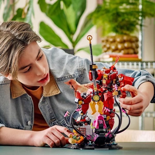 LEGO NINJAGO 71846 Elds Knight Robot - Byggsats för Killar 14 År - Kai