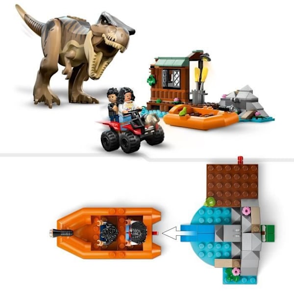 Jurassic World T. rex ja pakoonjoki