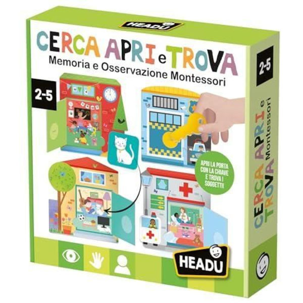 Utbildningsspel - HEADU - IT57168 - Flerfärgad Flerfärgad