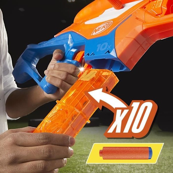 Nerf NSeries Pinpoint Dart Blaster, Inkluderer 18 N1 Foam Dart, fra 8 år og opefter Flerfärgad