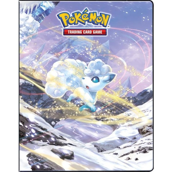 Notesbog til opbevaring af Pokémon-kort - ASMODEE - Portfolio A4 252 - Silver Storm - Til samlere fra 6 år