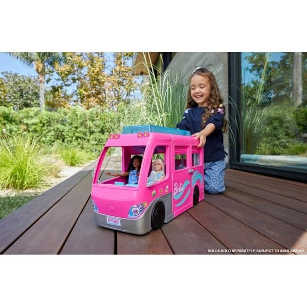 Barbie®-76cm Transformerbar Campervan HCD46 Rosa