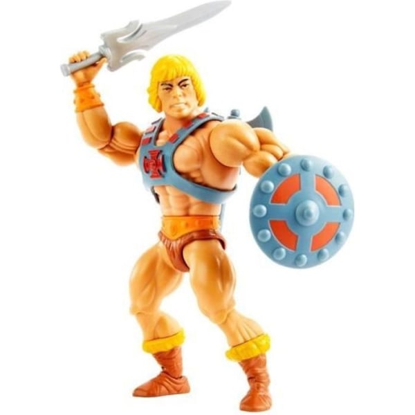 Figurine - Mattel - Masters of the Universe Origins 2021 - Classic He-Man 14 cm - Blandat - Vuxen