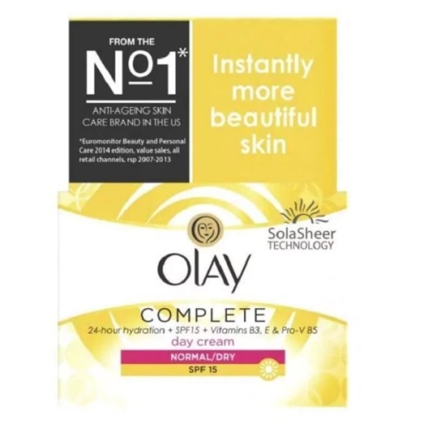 Olay Complete Care Daily UV Normal Cream - SPF15 torr 50 ml DUSCHGEL - BADGEL - DUSCHKRÄM - BADKRÄM