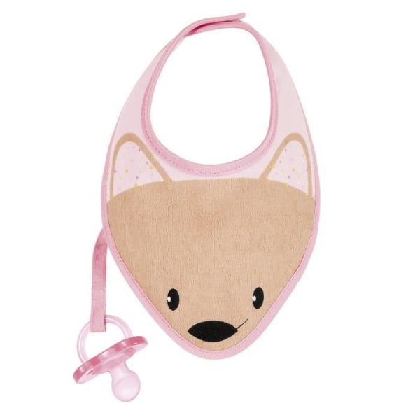 Chicco Fresh Bib Hammaslappu +4m Pinkki