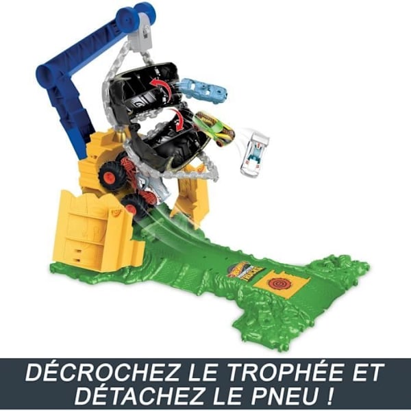Hot Wheels-Monster Trucks Arena Smashers Challenge Loading Rhinomite HTP18 Flerfärgad