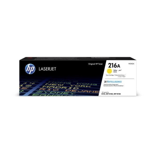 Äkta HP 216 gul tonerkassett (W2412A) för HP Color LaserJet Pro MFP M182/M183