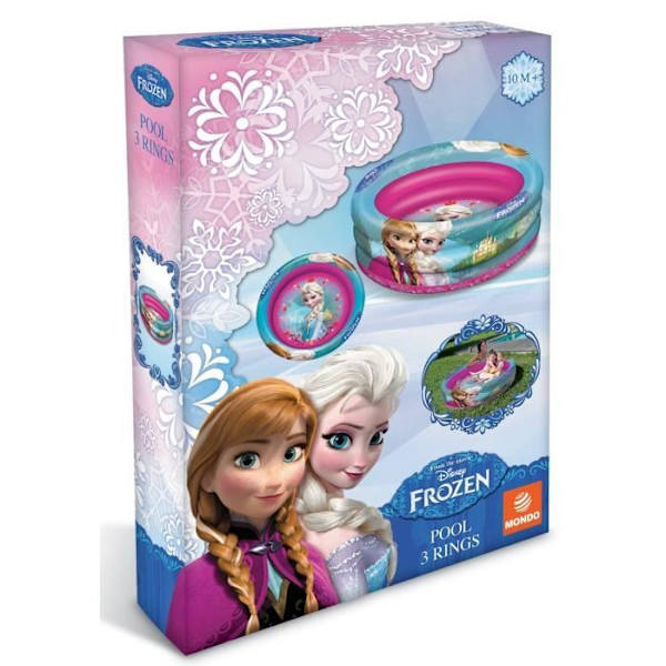 Frozen oppustelig pool - Diameter 100 cm - Til børn fra 10 måneder - Disney mærke