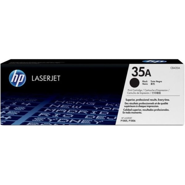 HP 35A svart tonerkassett för LaserJet P1005/P1006 skrivare