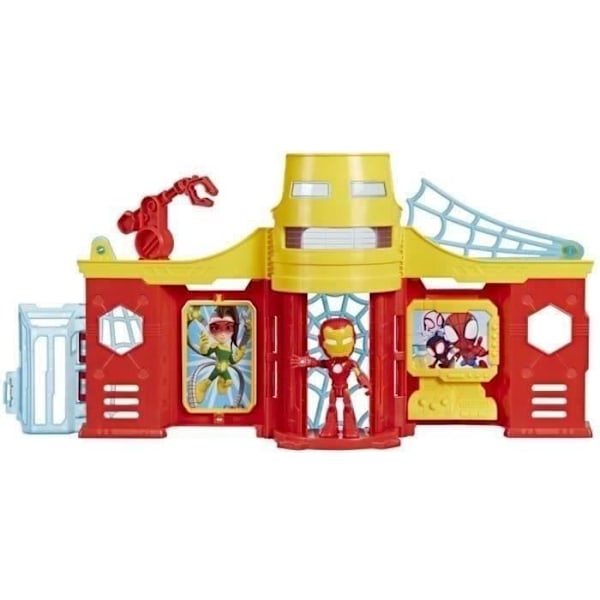 Iron Man Spideys Hovedkvarter, Fra 3 år, Spidey og hans Ekstraordinære Venner Flerfärgad