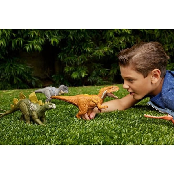 Jurassic World - Megalosaurus Fierce Roar - HTK73 Action Figur Flerfärgad