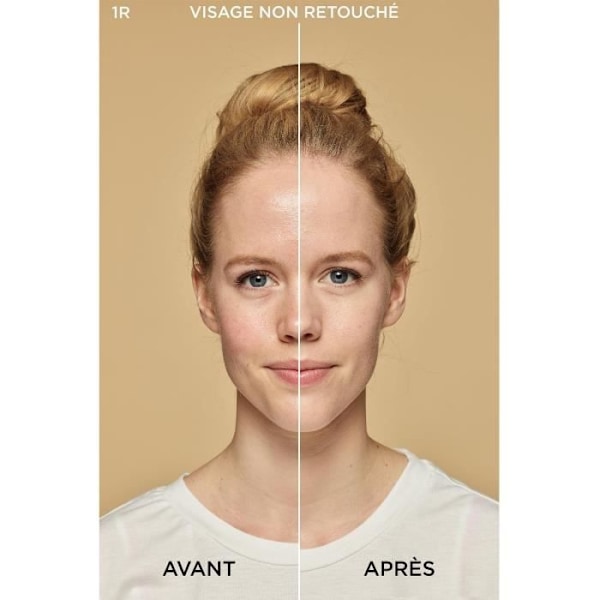 L'Oréal Paris Accord Perfect Fluid Foundation 1.R Ivory Rosé 1 R Elfenben Rosé