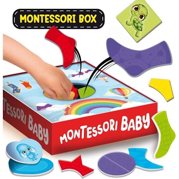Baby Collection - oppimispelit - Montessori-menetelmään perustuva - LISCIANI Flerfärgad