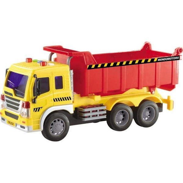 MONDO - Friktionsfordon - lastbil - ljud och ljus - 30cm - Pojke - Blandat - Från 3 år