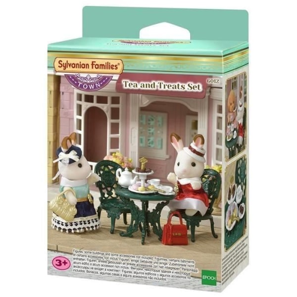 Statyett - SYLVANIAN FAMILIES - 6012 Setet med te och godsaker - Staden - Interiör