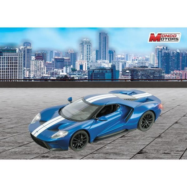 MONDO MOTORS - Radio-ohjattu Ford GT -auto - Valoefektit - mittakaava 1:14 FORD GT
