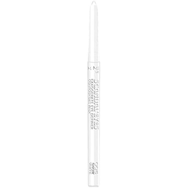 Rimmel Scandaleyes Automatic Eyeliner White snövit