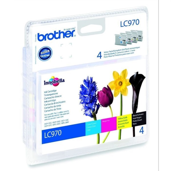 Brother LC970 Multipack färgbläckpatroner