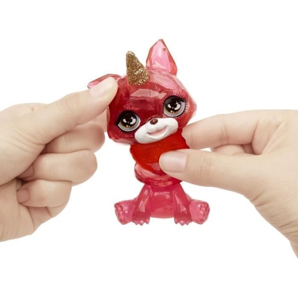 Rainbow High Fashion Dukke med Slime Kit og kæledyr - Ruby (Rød) - 28 cm Glitter Dukke med Slime Kit Röd