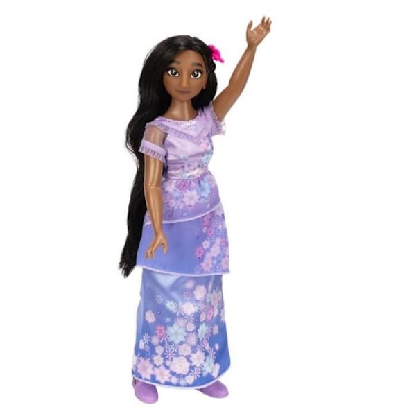 ENCANTO – Isabela Fashion Doll – JAKKS – 480466 Lila, svart och brun