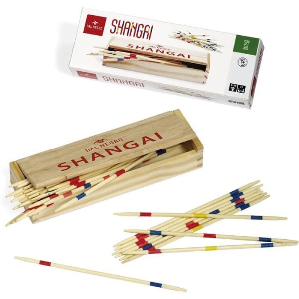 Dal Negro musikspel Shanghai 18,5 cm bambu