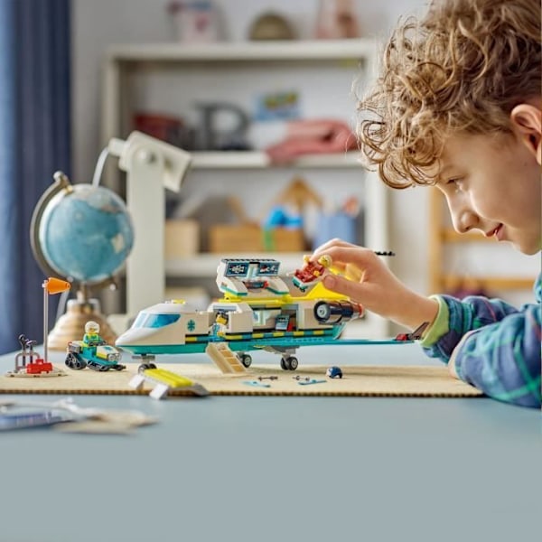 LEGO City 60465 Luftambulans - Byggset för pojkar från 6 år Flerfärgad
