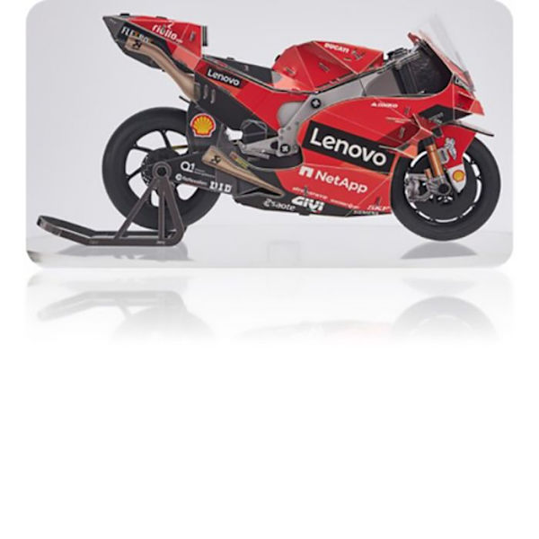 GP Sport, Puzzle 3D, Moto Ducati Desmosedici, 120 bitar, För barn från 3 år, DUP00