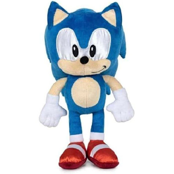 Sonic Pehmo 30 cm - Grandi Giochi - Sininen - Lapsi - Sisäkäyttöön Blå