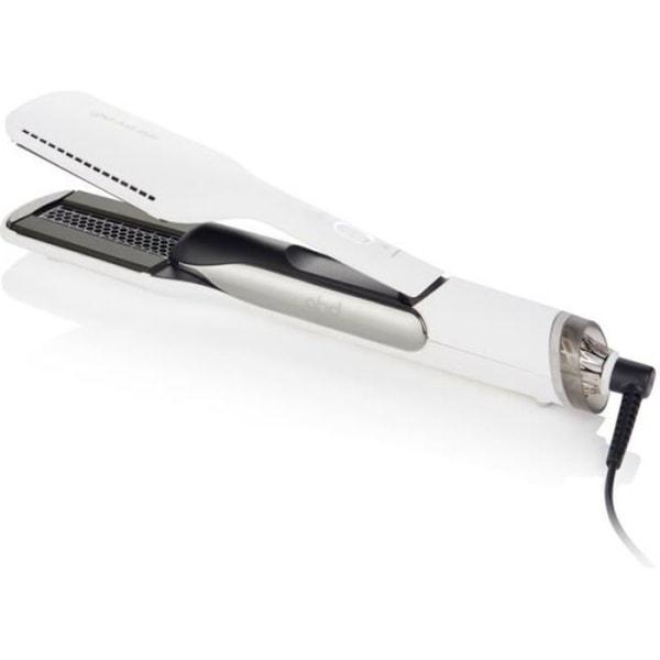 2-in-1 Kuivaaja Suoristaja - GHD - Duet Style - Valkoinen - Ultra Gloss Levyt - Airfusion Tekniikka Valkoinen