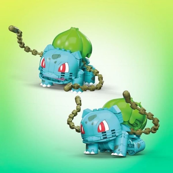 Mega Construx - Bulbasaur Pokémon at bygge - Bygge klodser - Fra 7 år GVK83 Grön