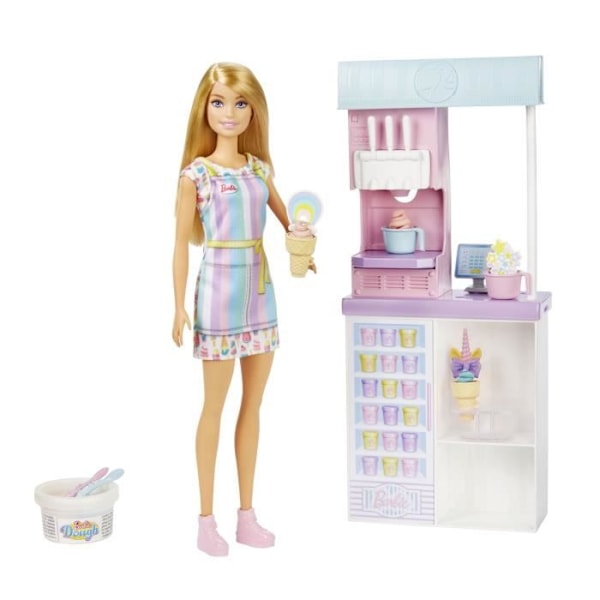 Barbie - Ice Cream Box - Fashion Doll - Alkaen 3 vuotta