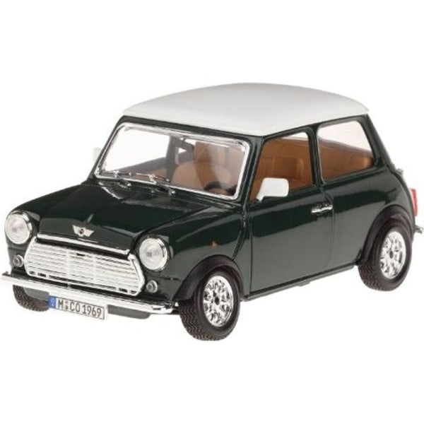 Samlarbil - BBURAGO - Mini Cooper 1969 - Metall - Skala 1/18 Mini Cooper 1969