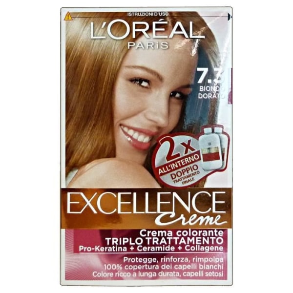 L'OREAL EXCELLENCE N.7,3 biondo dorato - Färg per capelli