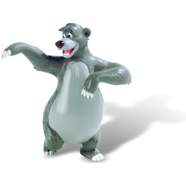 Baloo Figur - BULLY - Disney Jungle Book - 8 cm - Barn - Blandat - 3 år Grå och flerfärgad