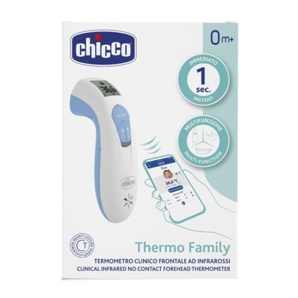 Chicco Thermo Family Multifunktion Infrarød Termometer 1 enhed