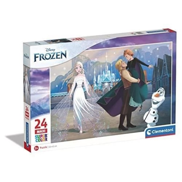 Maxi Frozen Puzzle - Clementoni - 24 bitar - Blå - Frozen - Från 3 år och uppåt - Tecknade serier och serier