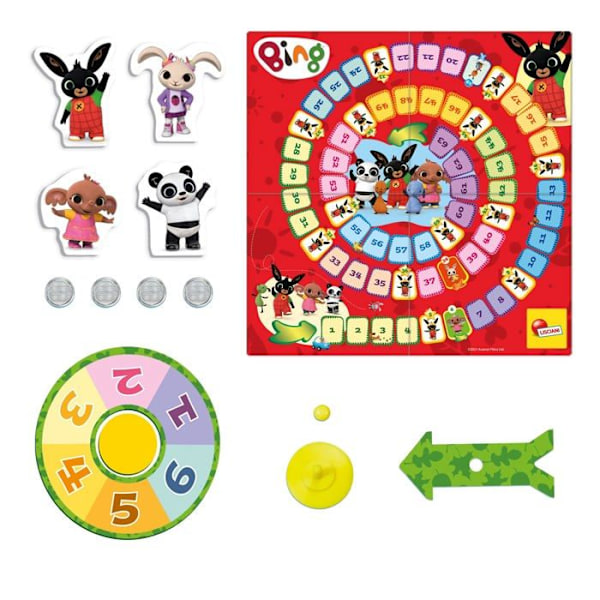 Brætspil - Liscianigiochi brætspil - 92116 - Lisciani Giochi- Bing Super Game Color,