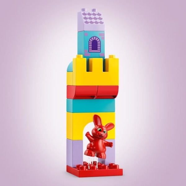 LEGO DUPLO 10450 Hopsy Slotspillet - Byggesæt Til Børn Fra 3 År Med Dyr Flerfärgad