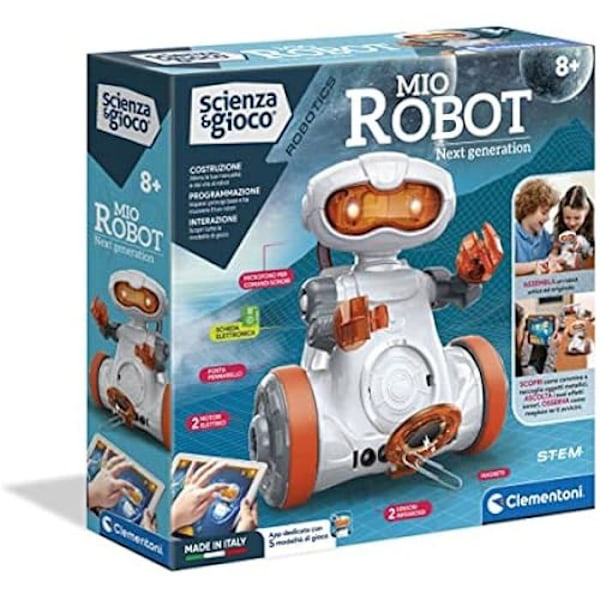 Utbildningsspel - CLEMENTONI - Mio Robot - Flerfärgad - Inomhus - Barn Flerfärgad
