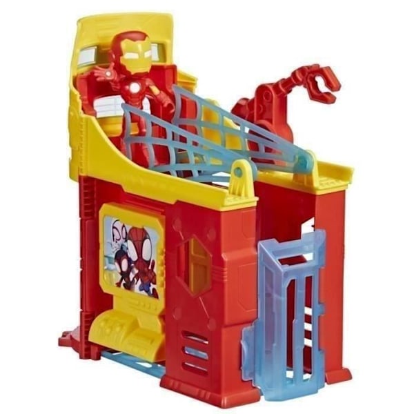 Iron Man Spideys Hovedkvarter, Fra 3 år, Spidey og hans Ekstraordinære Venner Flerfärgad