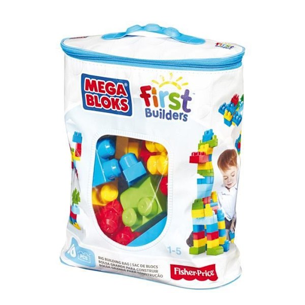 Mega Block Brick Bag Medium Classic Mattel