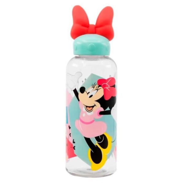 Vandflaske - DISNEY - Minnie Mouse - 560 ml - Pink - Uden BPA Rosa