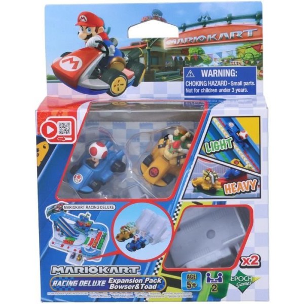 Mario Kart Expansion Pack Bowser & Toad - Racing Deluxe - EPOCH - 7417 - Ålder 5+ Flerfärgad