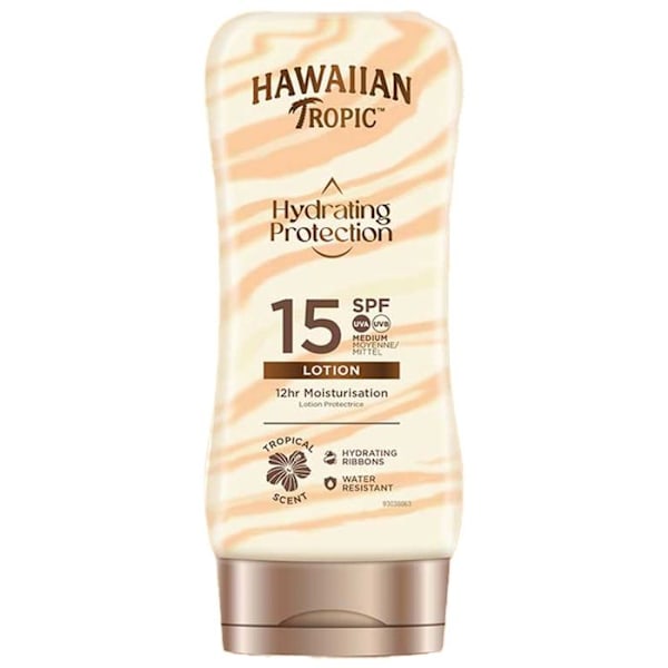 Aurinkovoide - Hawaiian Tropic - Aurinkovoide - 180ml - Indeksi 15 - Hypoallergeeninen