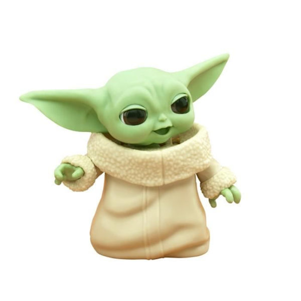 12,5 cm Mixin' Moods Grogu-figur, 20+ anpassningsbara uttryck, Star Wars-leksaker för flickor och pojkar från 4 år och uppåt Flerfärgad