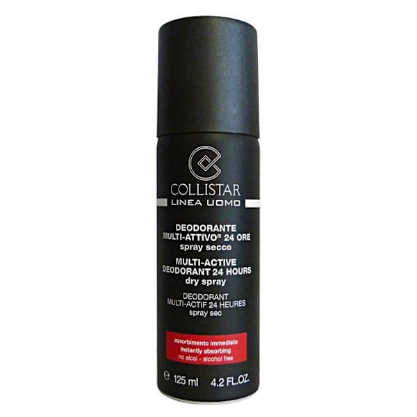 COLLISTAR Deodorantti Spray Men Multi-Active 125 ml. 28408-28420 Vartalodeodorantit