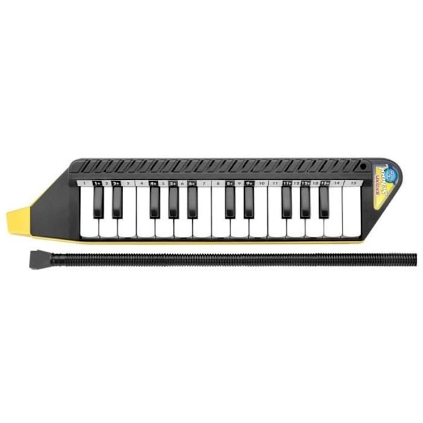 Mouth piano - Bontempi - 25 tangenter - 41 cm - Svart färg - För barn från 3 år