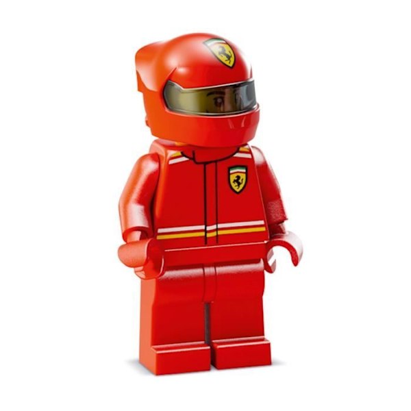 LEGO Speed Champions 77242 F1 Ferrari SF-24 - Rakennusasetelma yli 10-vuotiaille röd svart