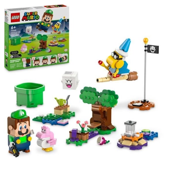 LEGO® Super Mario 71440 The Adventures of LEGO® Luigi Interactive - Setti - Nintendo Gift Flerfärgad