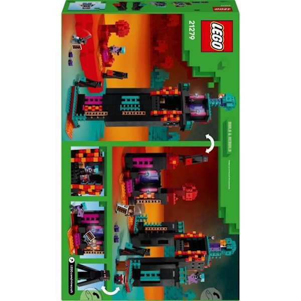 LEGO Minecraft 21279 Enderman Torn - Byggsattslek för pojkar från 9 år Flerfärgad